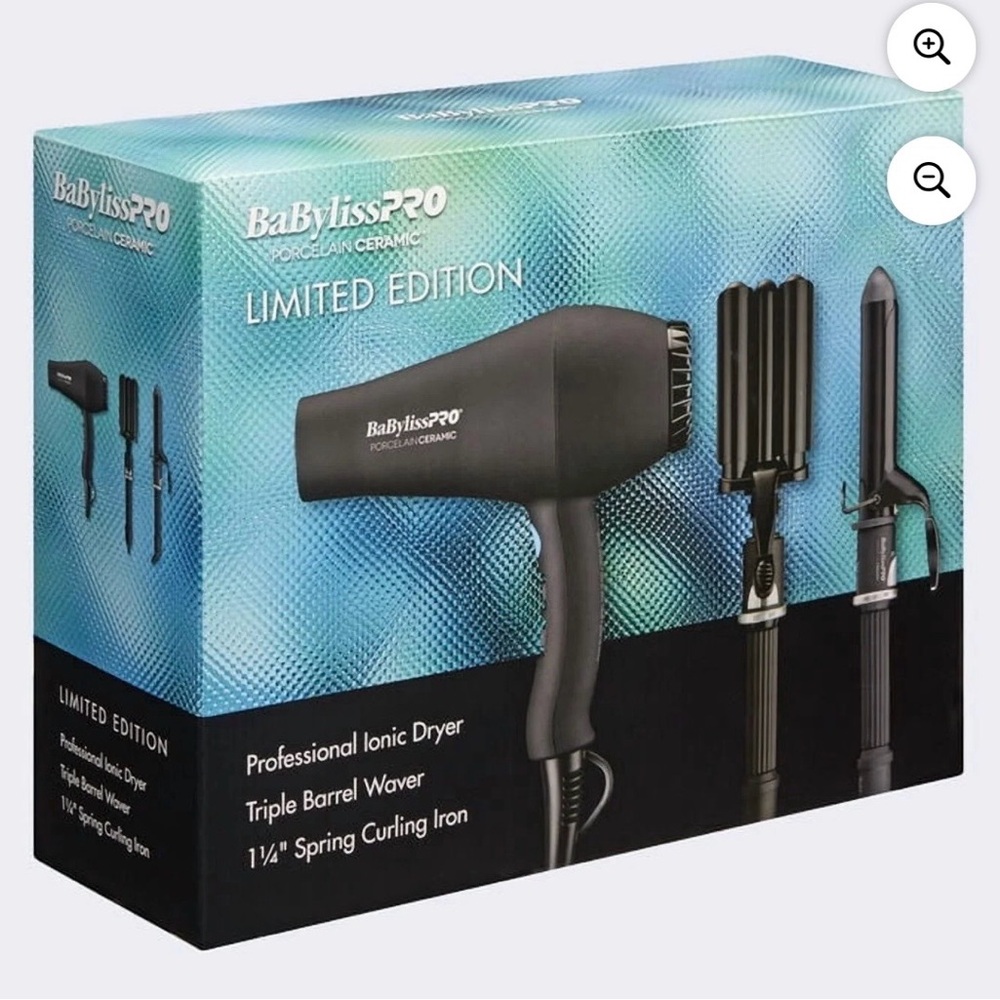 BaBylissPRO Limited Edition Black Styling Set